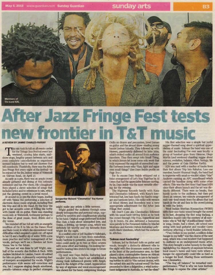 After Jazz Fringe Fest tests new frontier in T_T music - May 5 2013